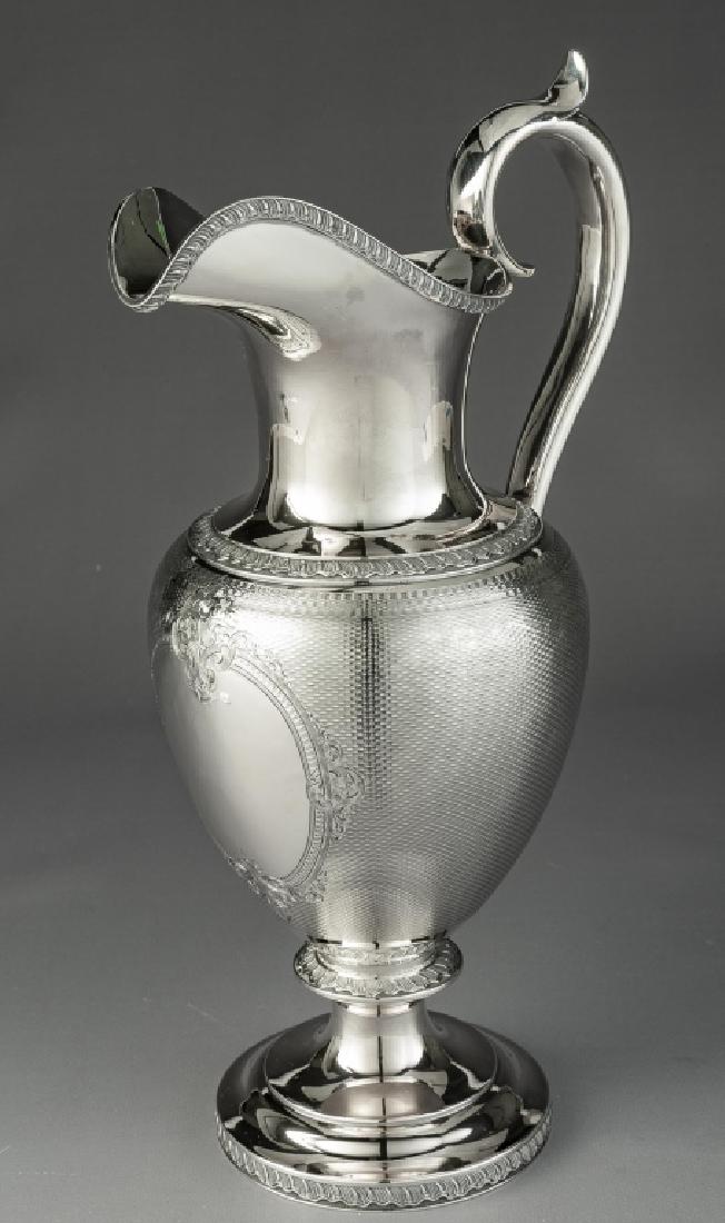 Peter L. Krider Coin Silver Ewer/Pitcher (1 of 4)