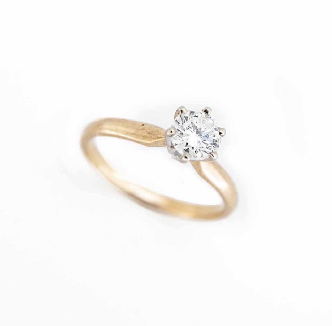 14K .57 Carat Diamond Solitaire Ring (1 of 3)