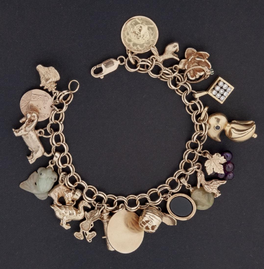 14K Charm Bracelet (1 of 5)