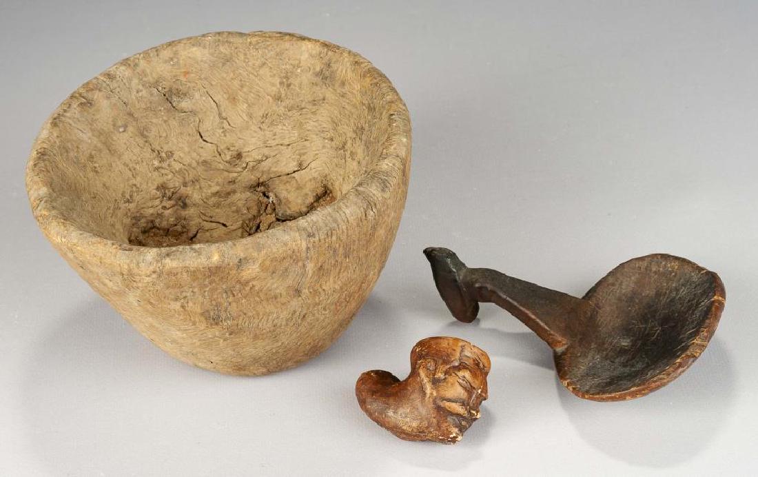 3 pcs of Iroquois Treen (1 of 6)