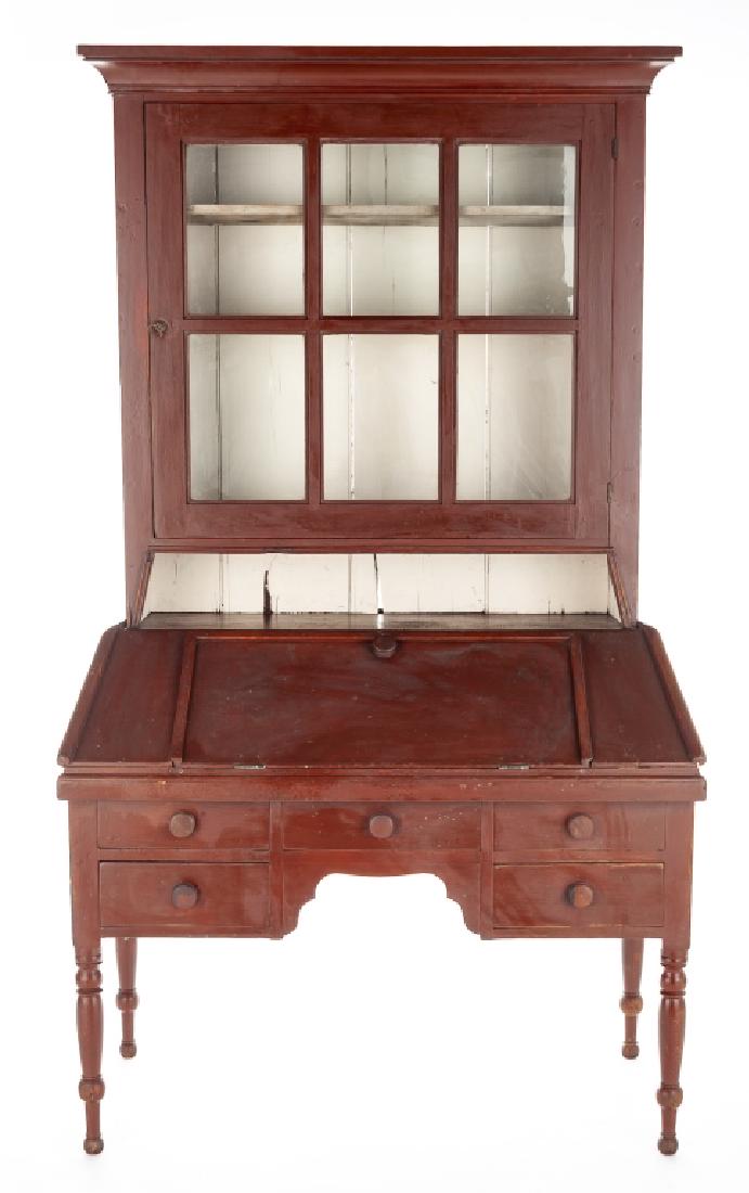 Pennsylvania Counting House Desk and Bookcase (1 of 5)