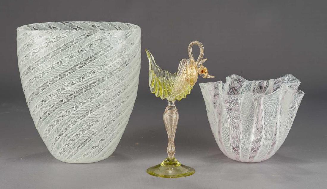 3 Pcs Italian Glass incl Vennini (1 of 5)