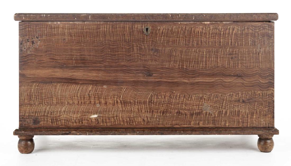 Poplar Grain Decorated Blanket Chest (1 of 5)