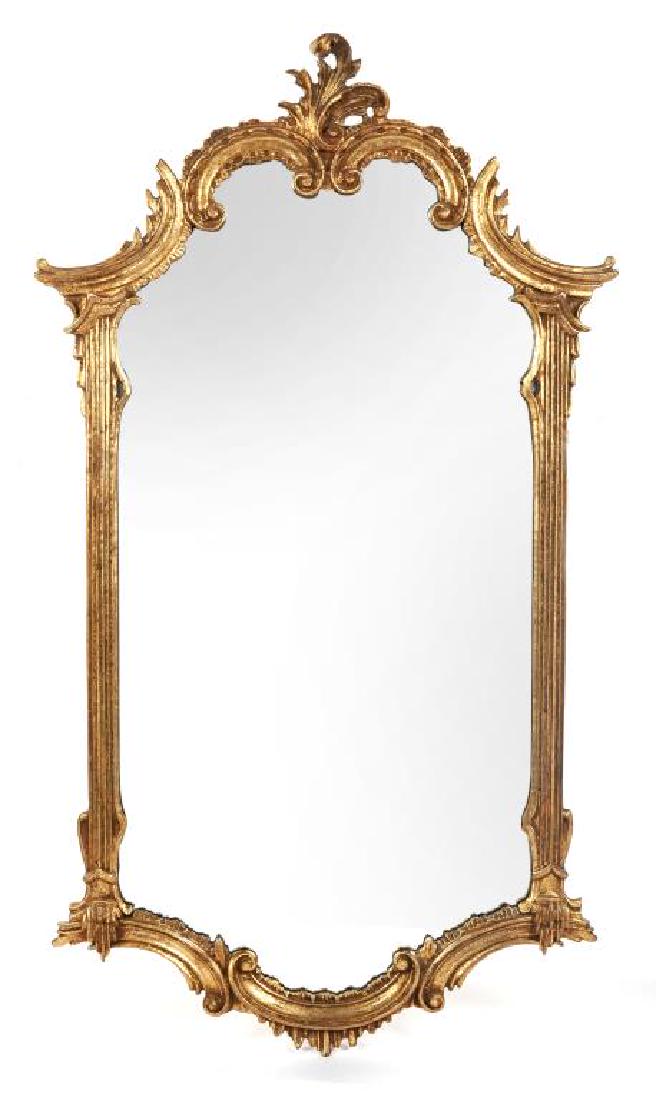 Italian La Barge Carved & Gilt Wall Mirror (1 of 3)