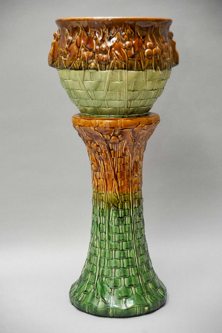 McCoy Jardiniere and Pedestal