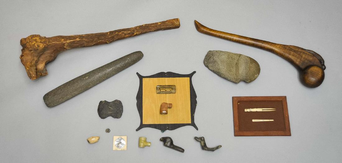 Lot of Native American Trade and Repro. Artifacts (1 of 1)