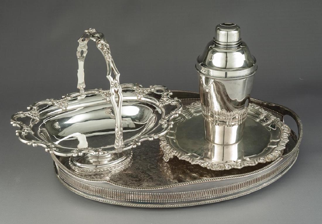 4 Pcs Silverplate incl Sheffield (1 of 3)