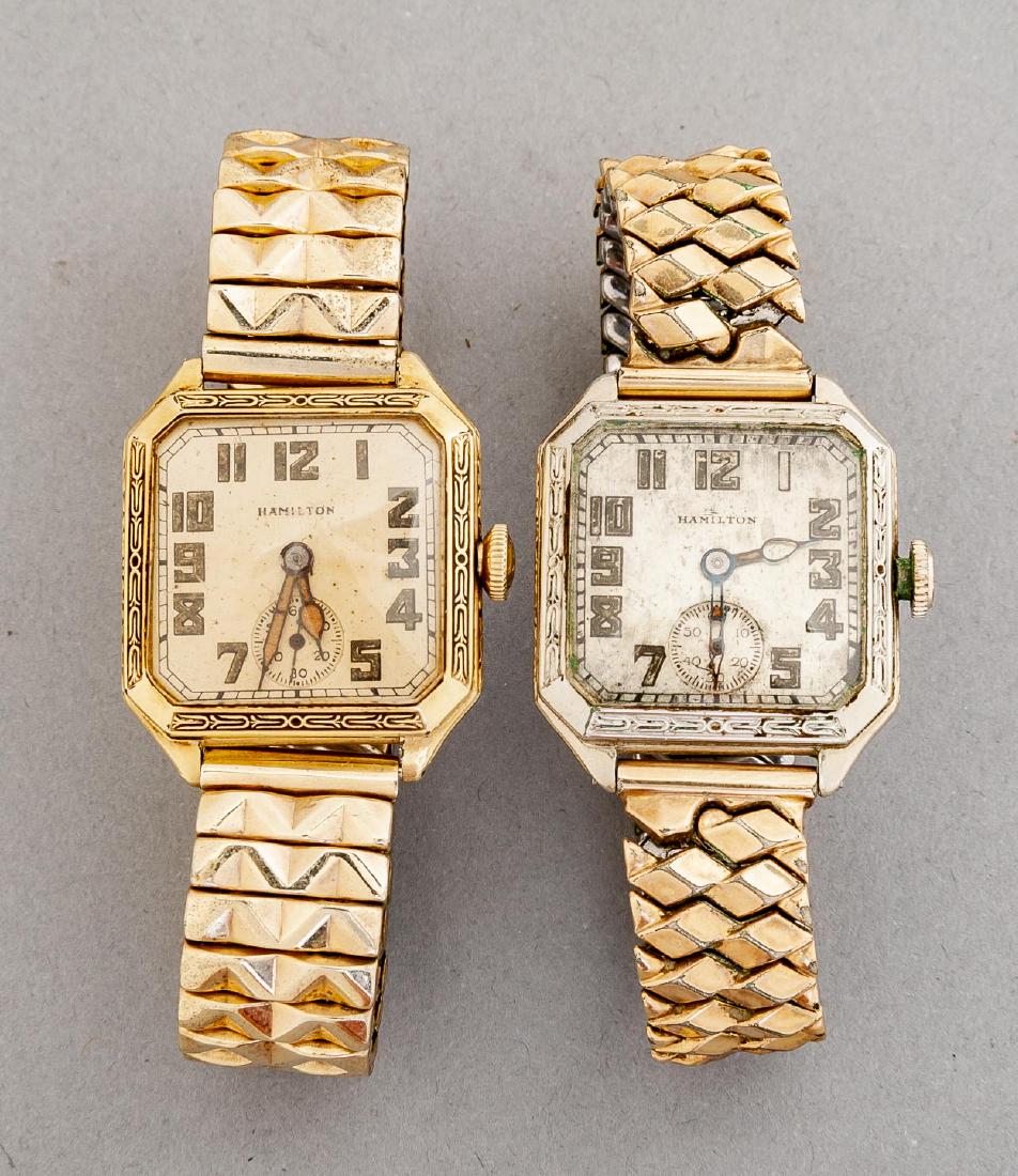 2 Vintage Hamilton Wristwatches (1 of 1)