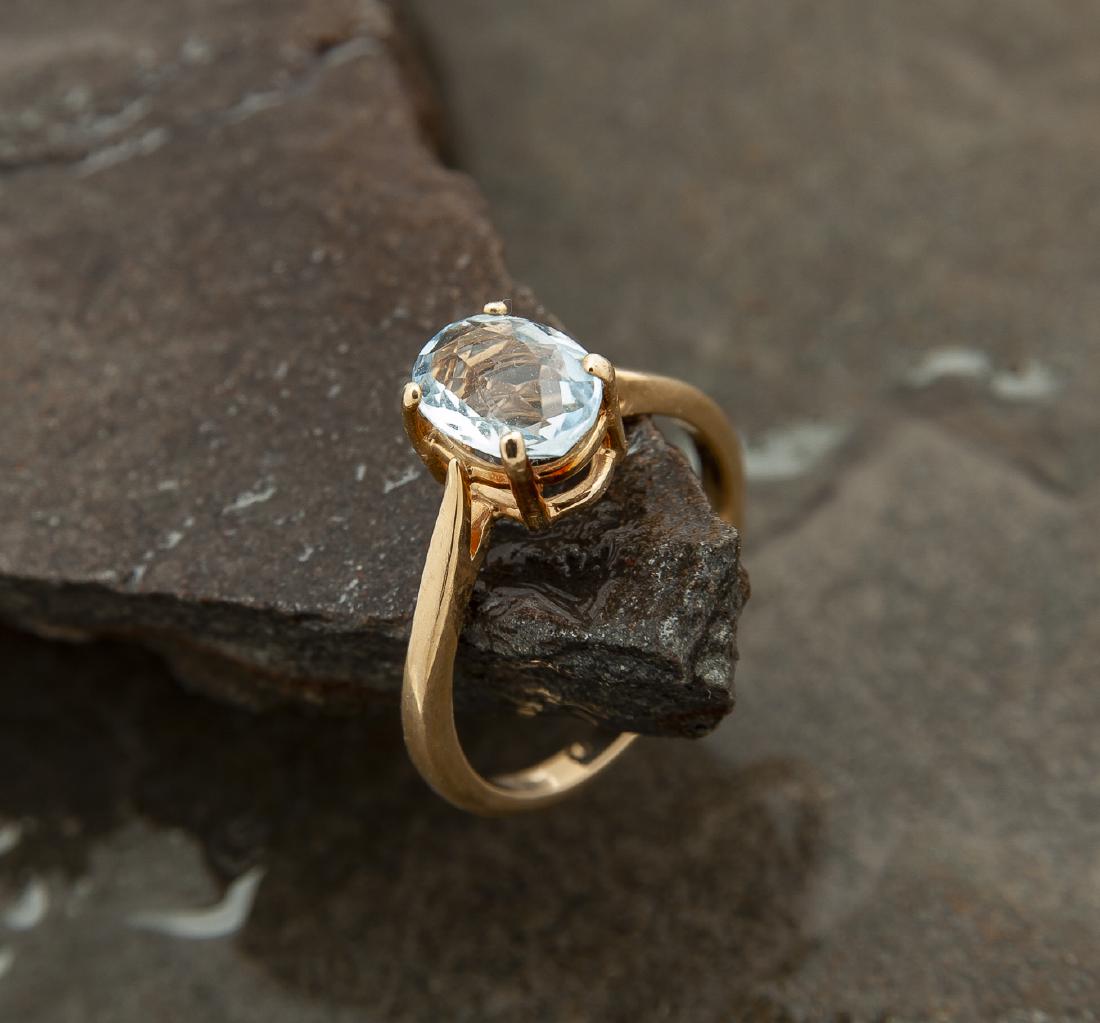 14K Aquamarine Ring (1 of 2)