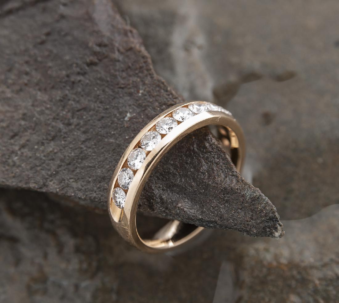 14K 1 CTW Diamond Band Ring (1 of 2)