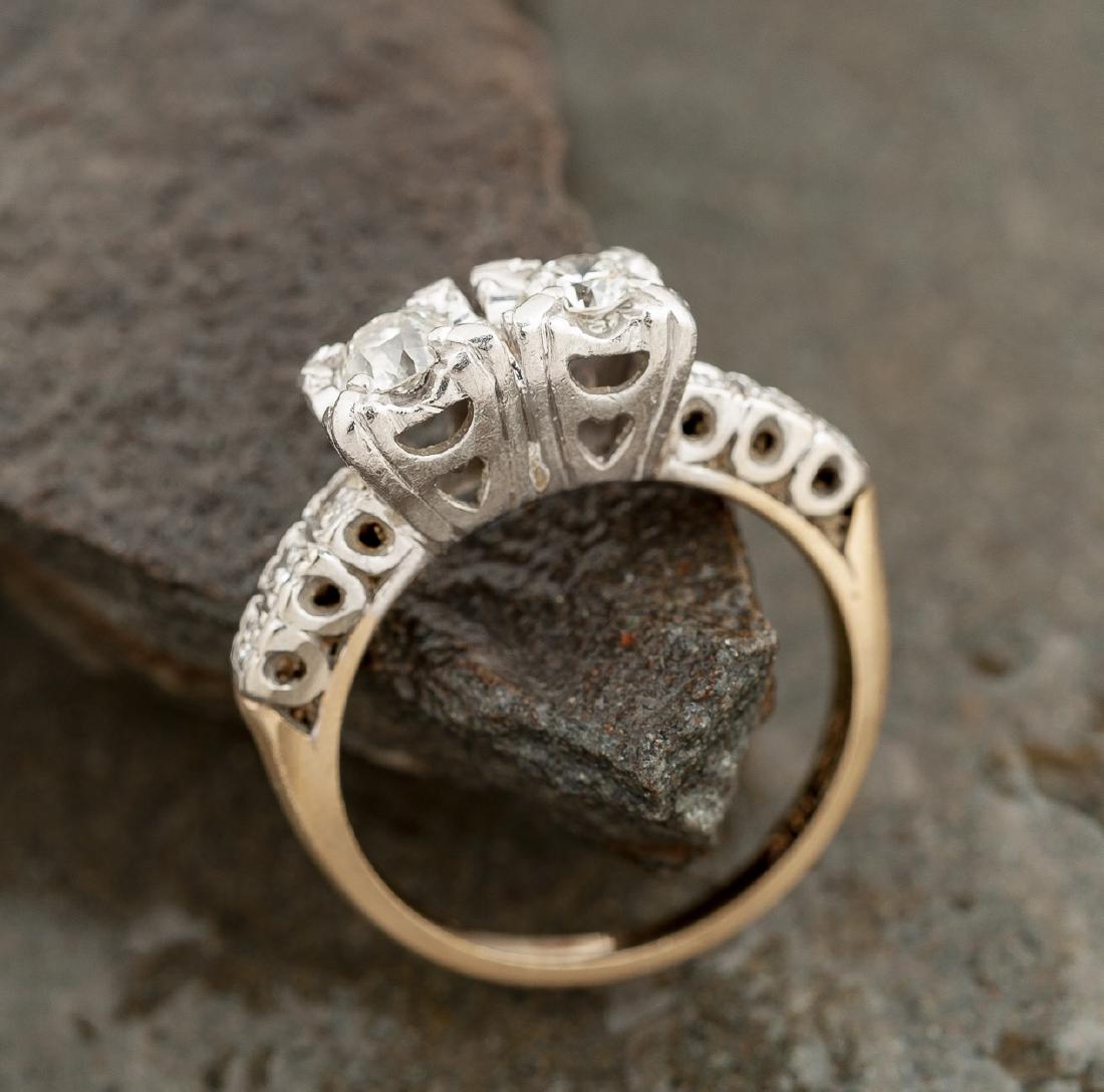 14K Antique Diamond Ring (1 of 2)