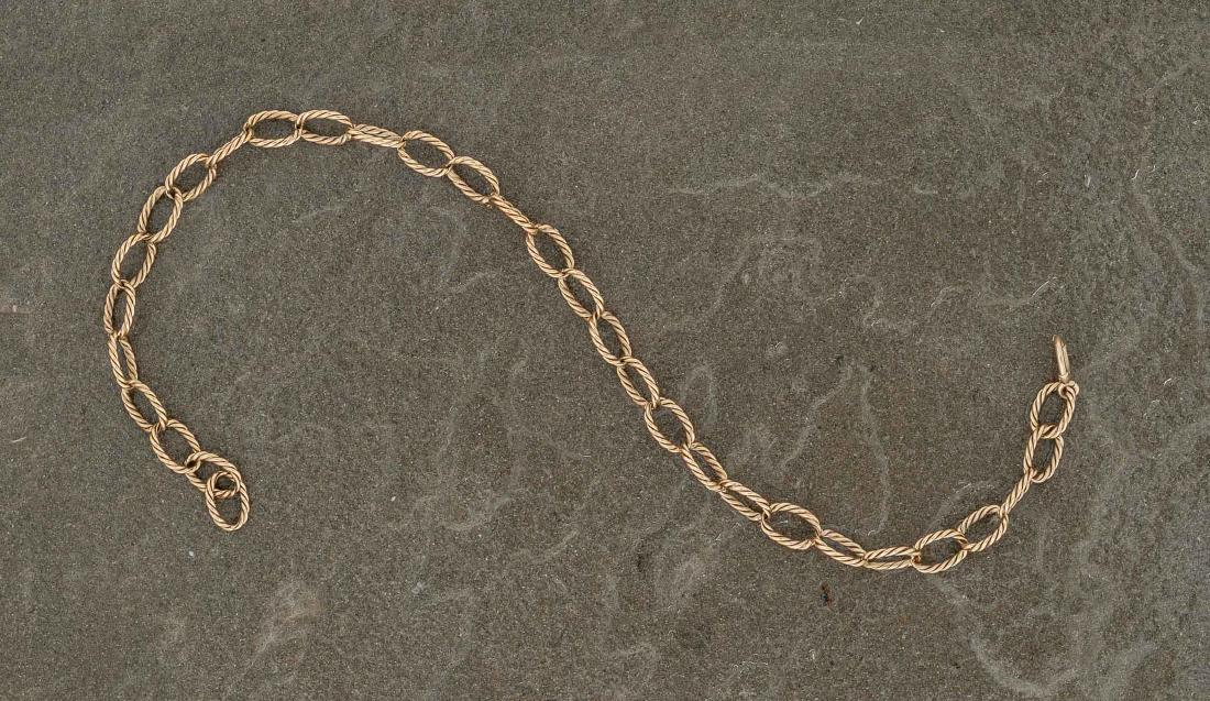 14K Link Bracelet (1 of 2)