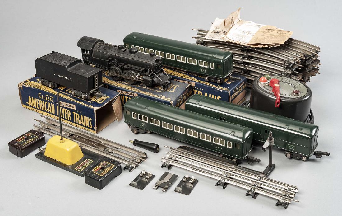 Vintage American Flyer 1952 Train Set Nos. 307 355