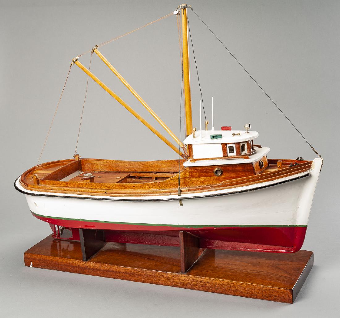 Scratch Built Model Trawler/Fishing Boat (1 of 7)