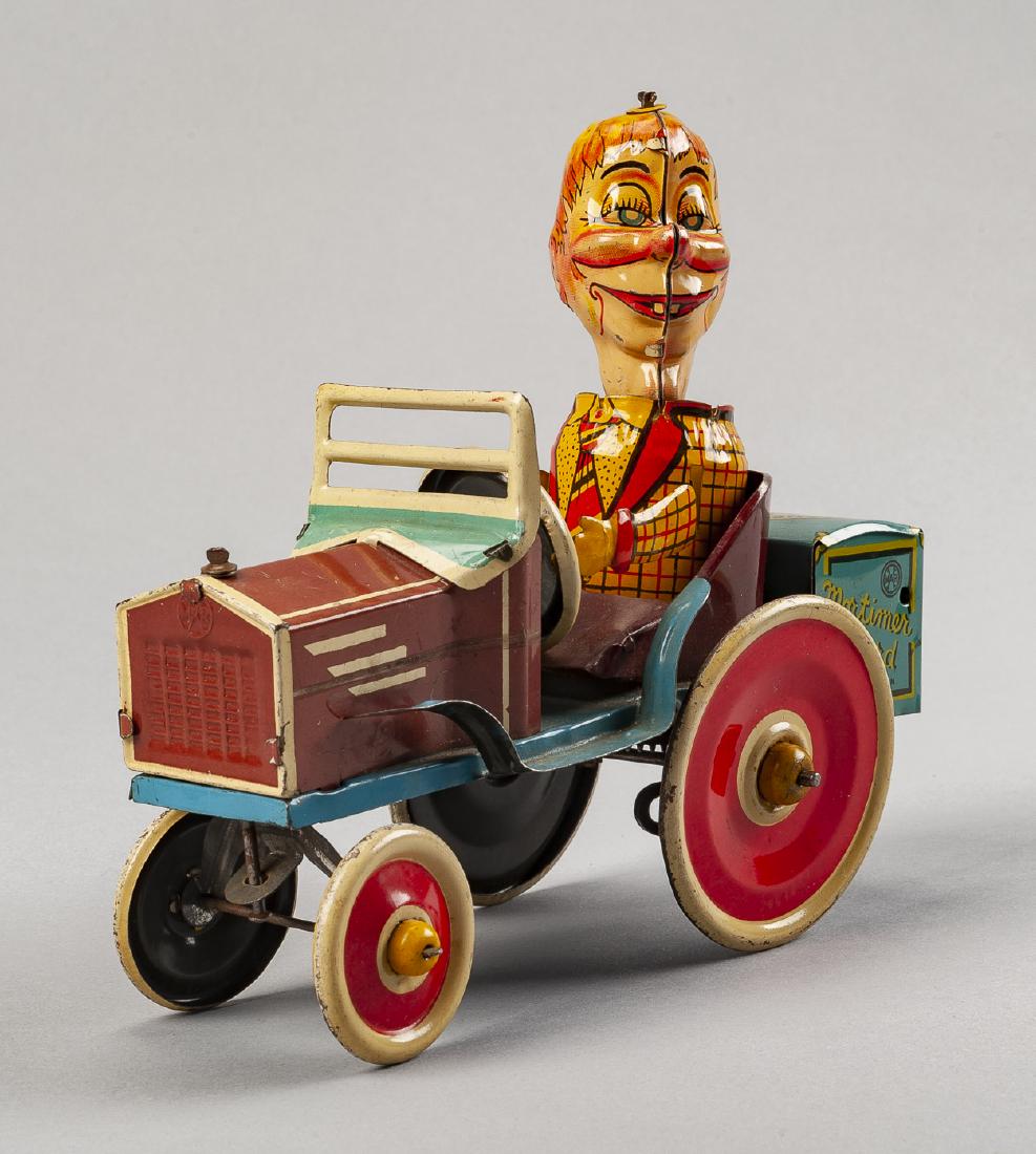 Marx Mortimer Snerd and Tricky Auto Car Tin Toy (1 of 5)