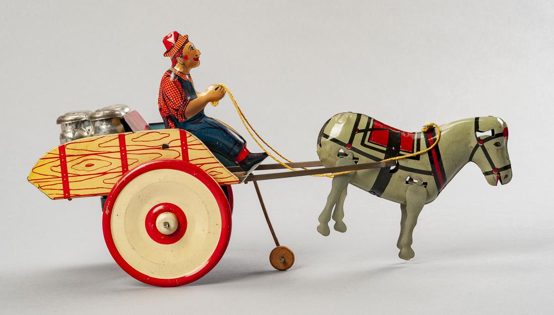 Marx "Hee Haw" The Balky Mule Tin Litho Toy (1 of 4)