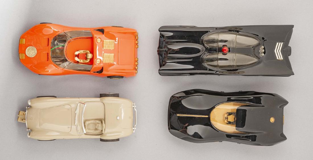 4 1/24 Scale Slot Cars Incl Batmobiles (1 of 2)