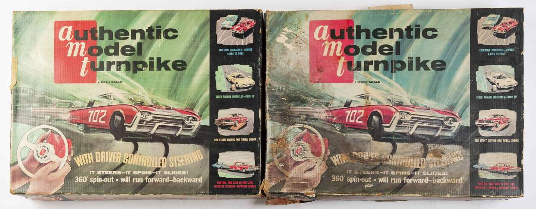 2 AMT 1/25 TR-190 Slot Car & Track Set in OBs (1 of 3)