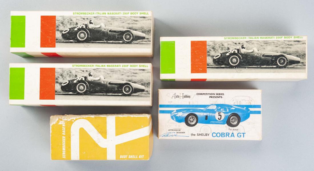 5 Slot Car Racing Kits Incl Strombecker in OBs (1 of 3)