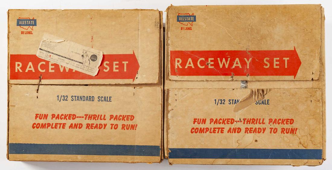 2 Allstate by Lionel 1/32 Raceway Sets in OBs (1 of 3)