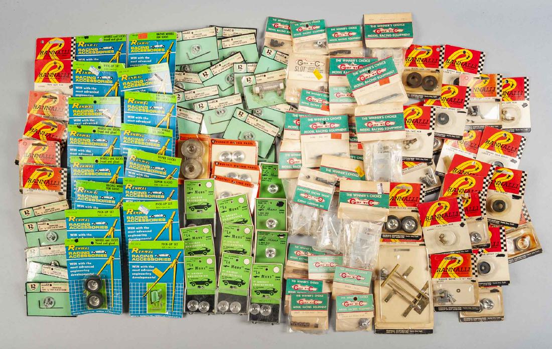 Approx. 198 NOS Slot Car Parts in OBs (1 of 2)