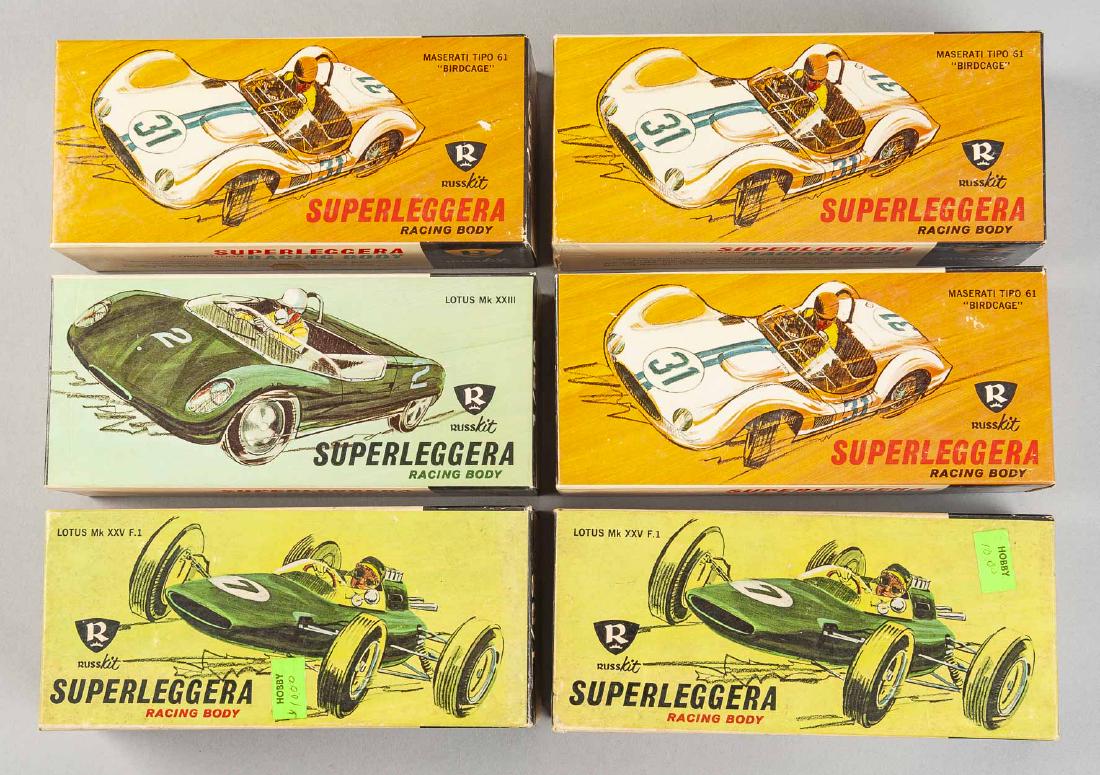 6 Russkit Superleggera Racing Kits in OBs (1 of 2)