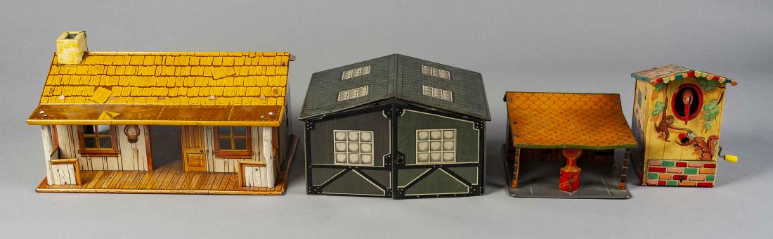 4 Tin Litho Toys Incl San Japan (1 of 7)