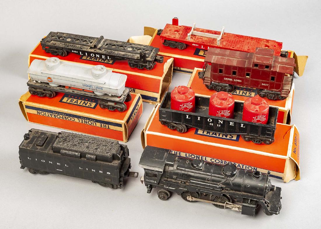 7 Pcs Lionel Lines Rolling Stock Incl Loco (1 of 7)