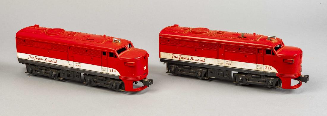 Lionel 210/210 Texas Special Alco AA Units in OBs (1 of 3)