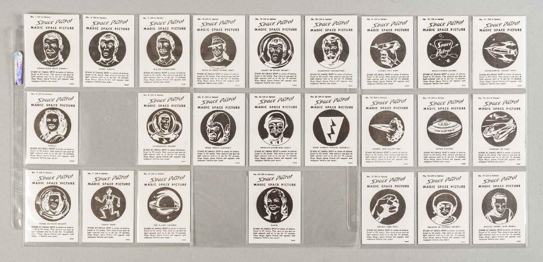 Complete Set Space Patrol Magic Space Pictures (1 of 7)