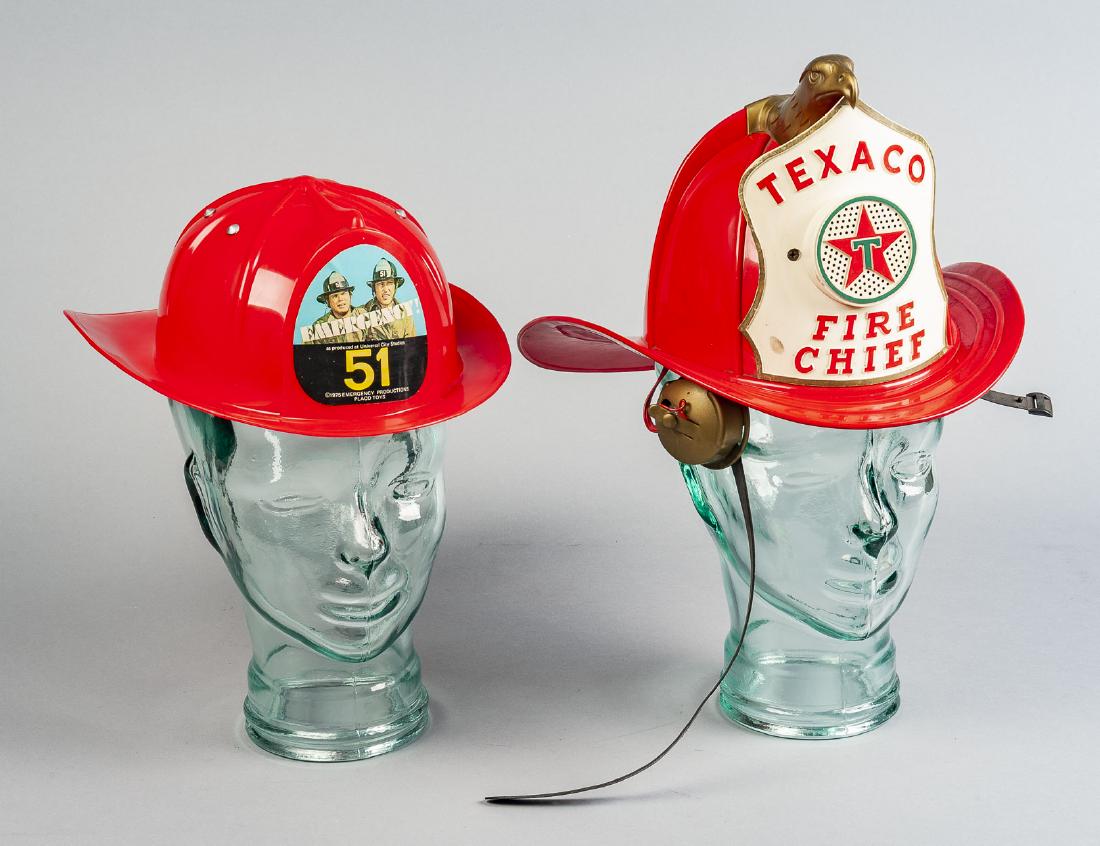 2 Fire Chief Hats Incl Texaco (1 of 4)