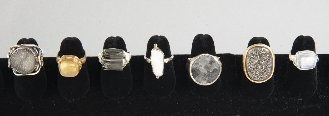 7 Sterling & Fashion Rings (1 of 2)