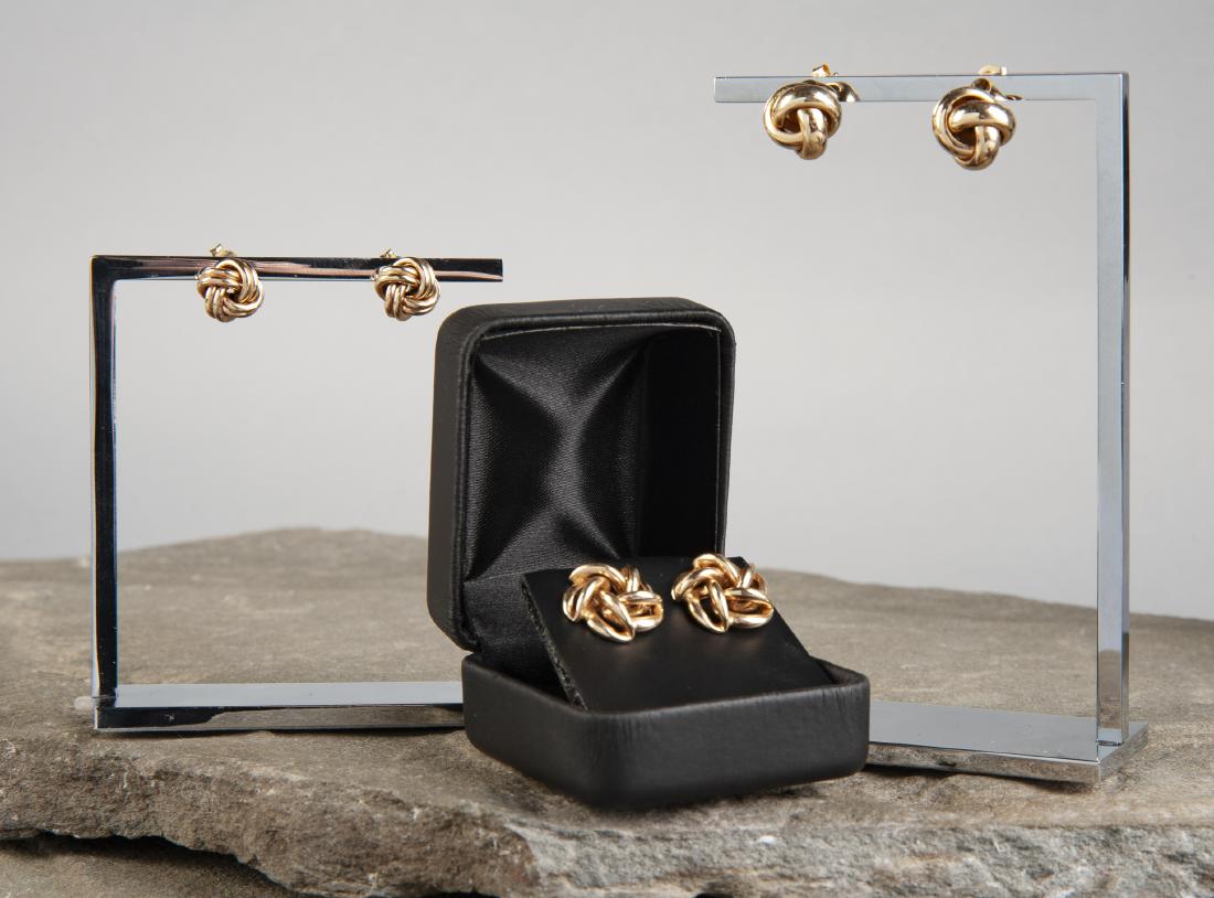 3 Pairs 14K Earrings (1 of 2)