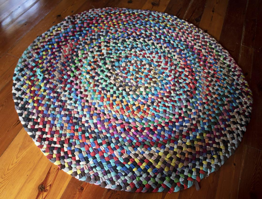 Woven Rag Rug (1 of 1)