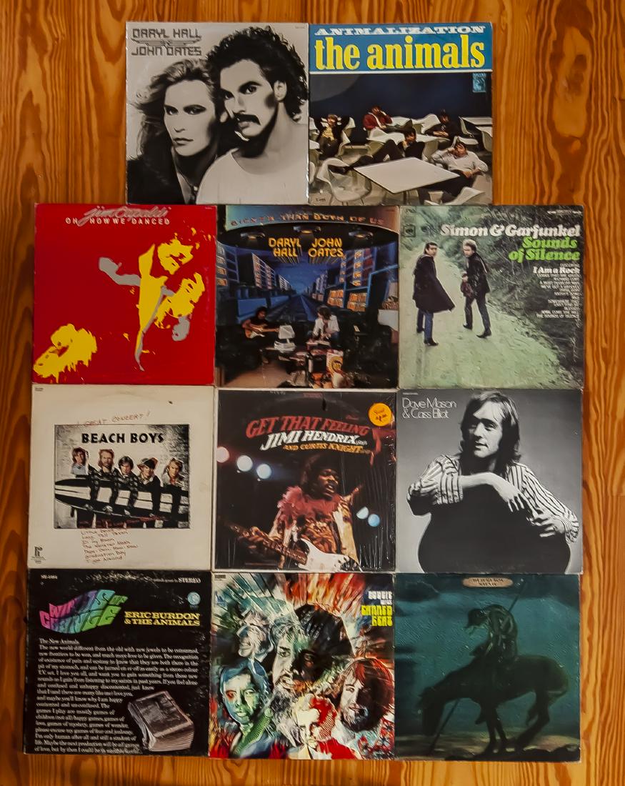 11 Vintage Record Albums (1 of 2)