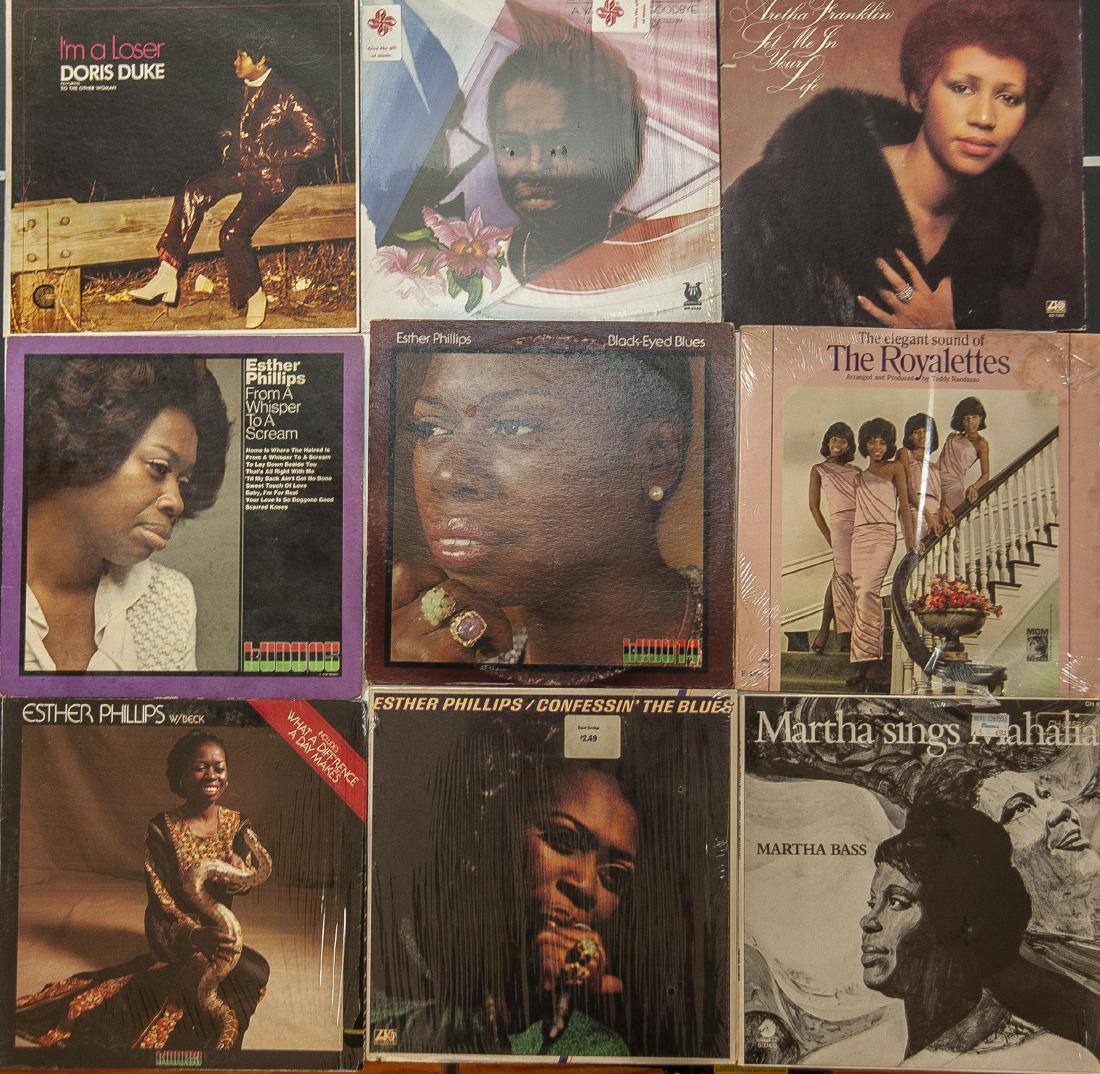 9 Vintage Record Albums (1 of 2)