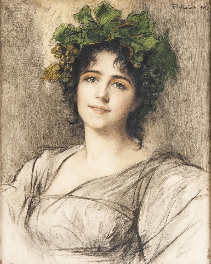 Friedrich August von Kaulbach (German, 1850-1920) (1 of 4)