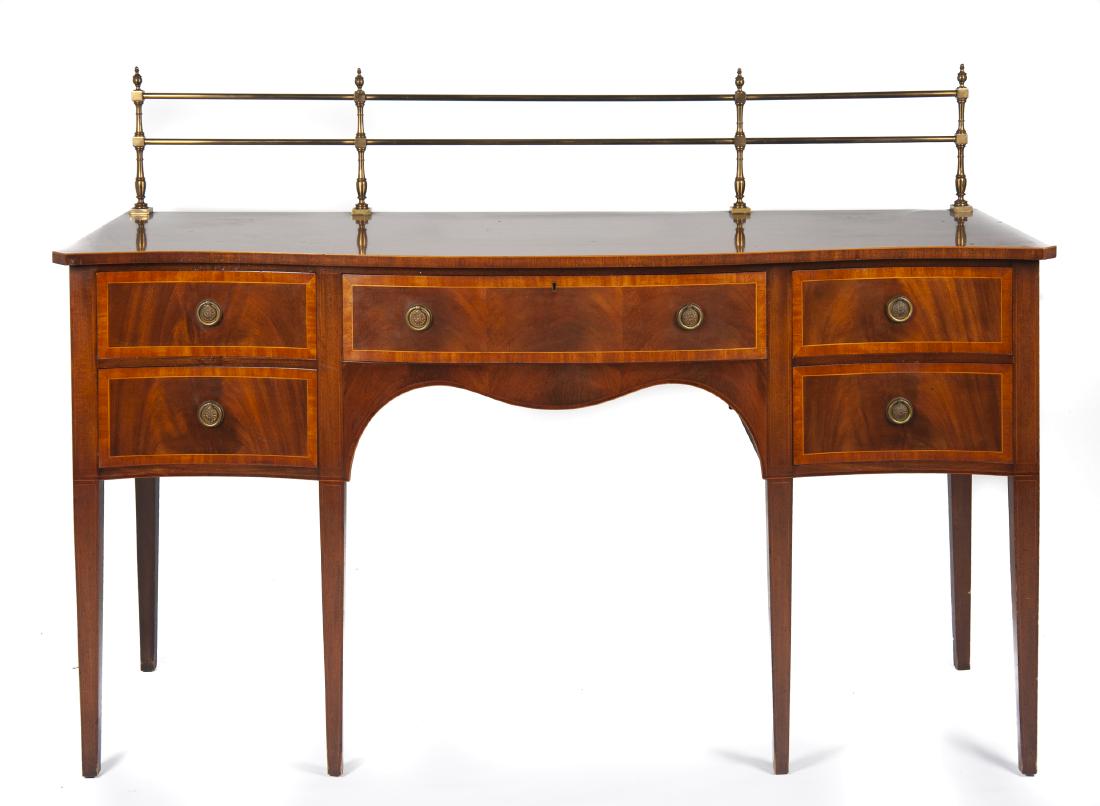 Tibbenham Sideboard with Brass Gallery (1 of 3)