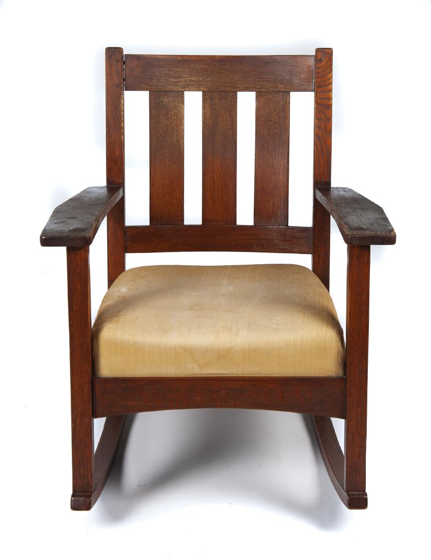 Charles Stickley Rocker (1 of 7)