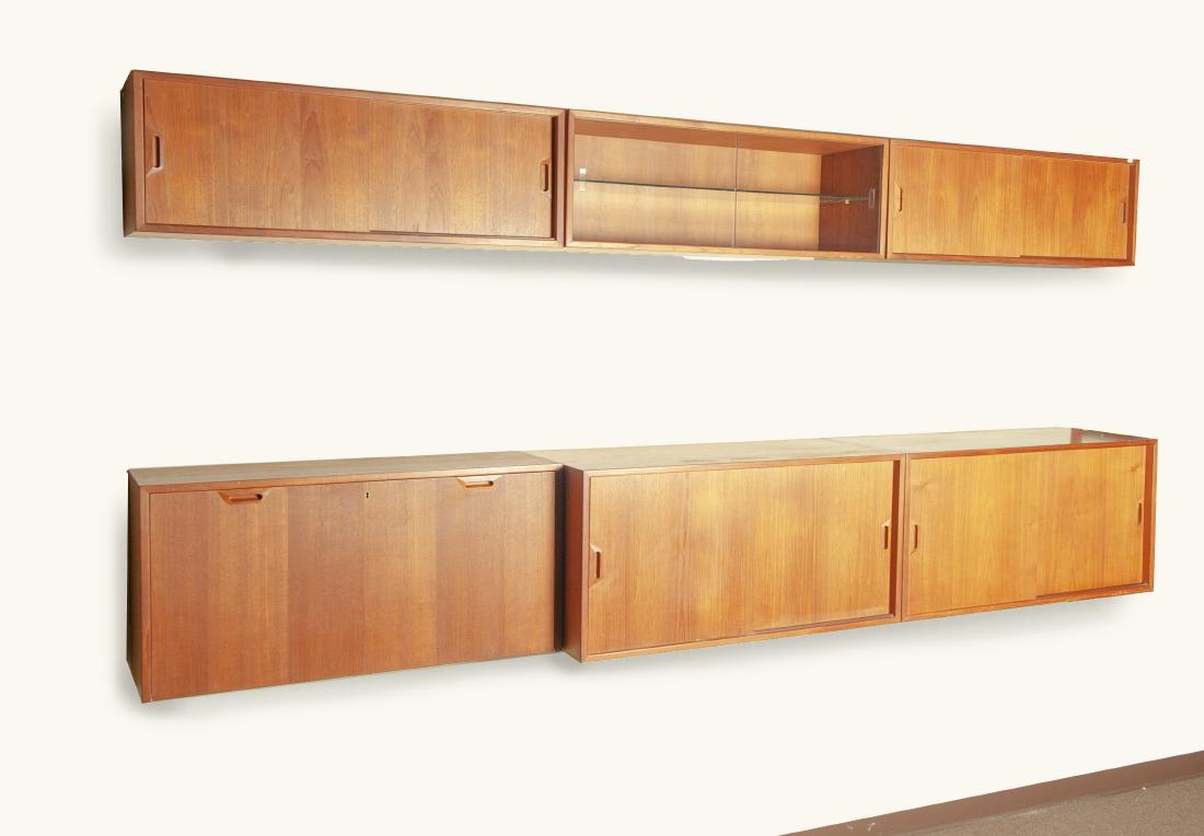 Raymor, Denmark 6 pc Teak Wall Unit (1 of 5)