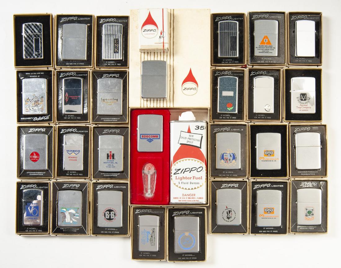 28 Zippo Lighters in OBs (1 of 1)
