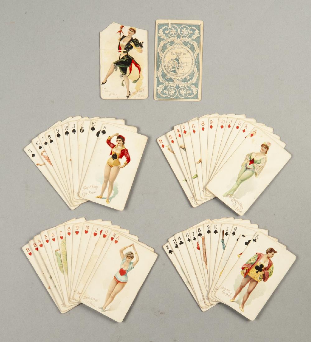 "Hard-a-Port" Tobacco Insert Playing Cards (1 of 10)