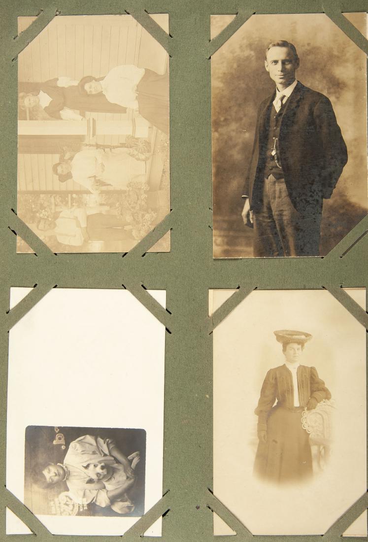 Approx. 120 Vintage Postcards in Album (1 of 7)