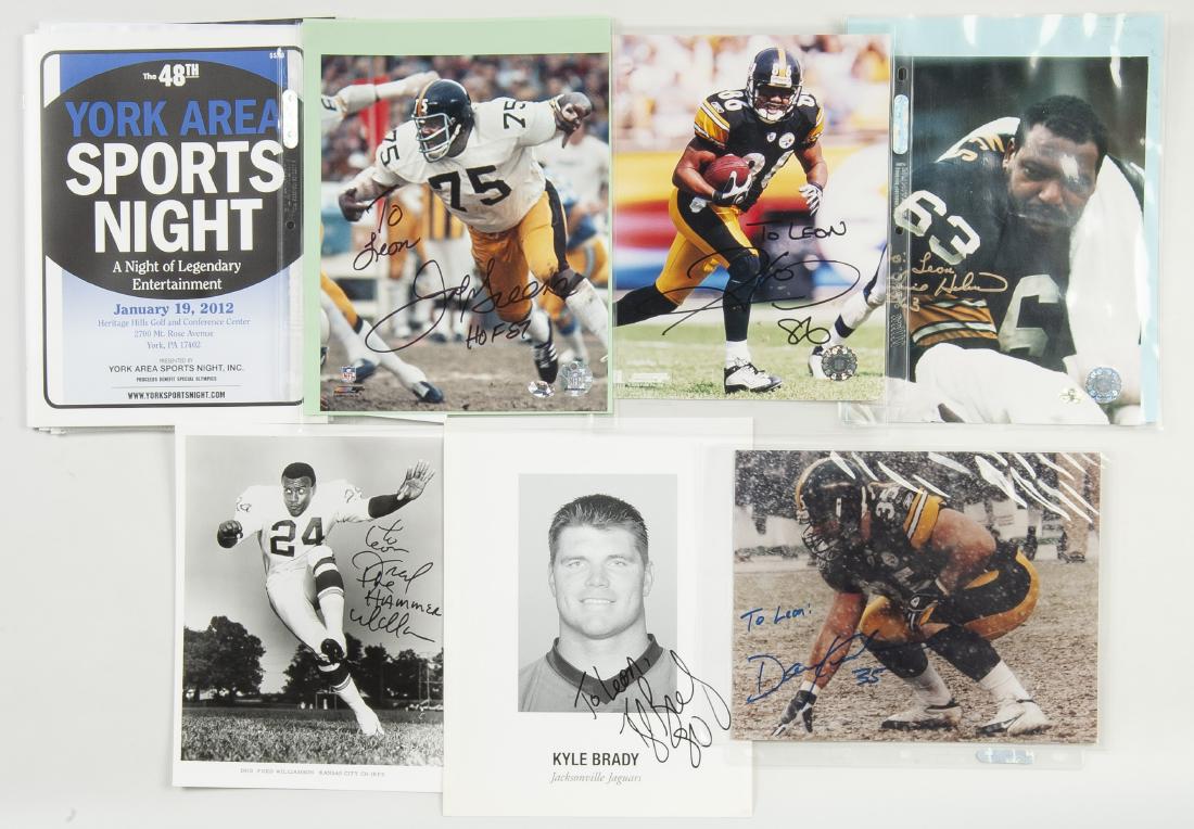 Football & Baseball Autographs Inc Mean Joe Greene (1 of 3)