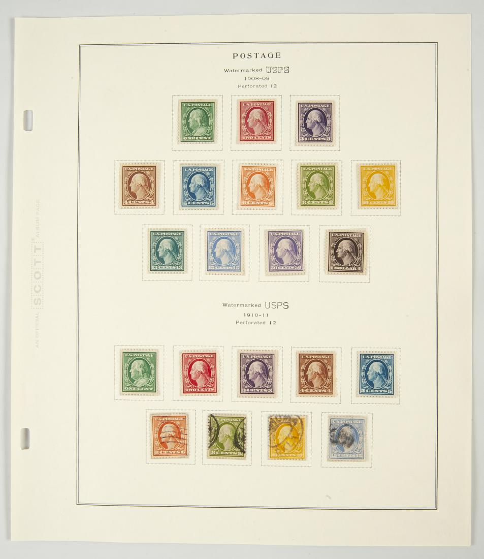 21 pcs U.S. Postage Difinitives 1908-1911 (1 of 3)