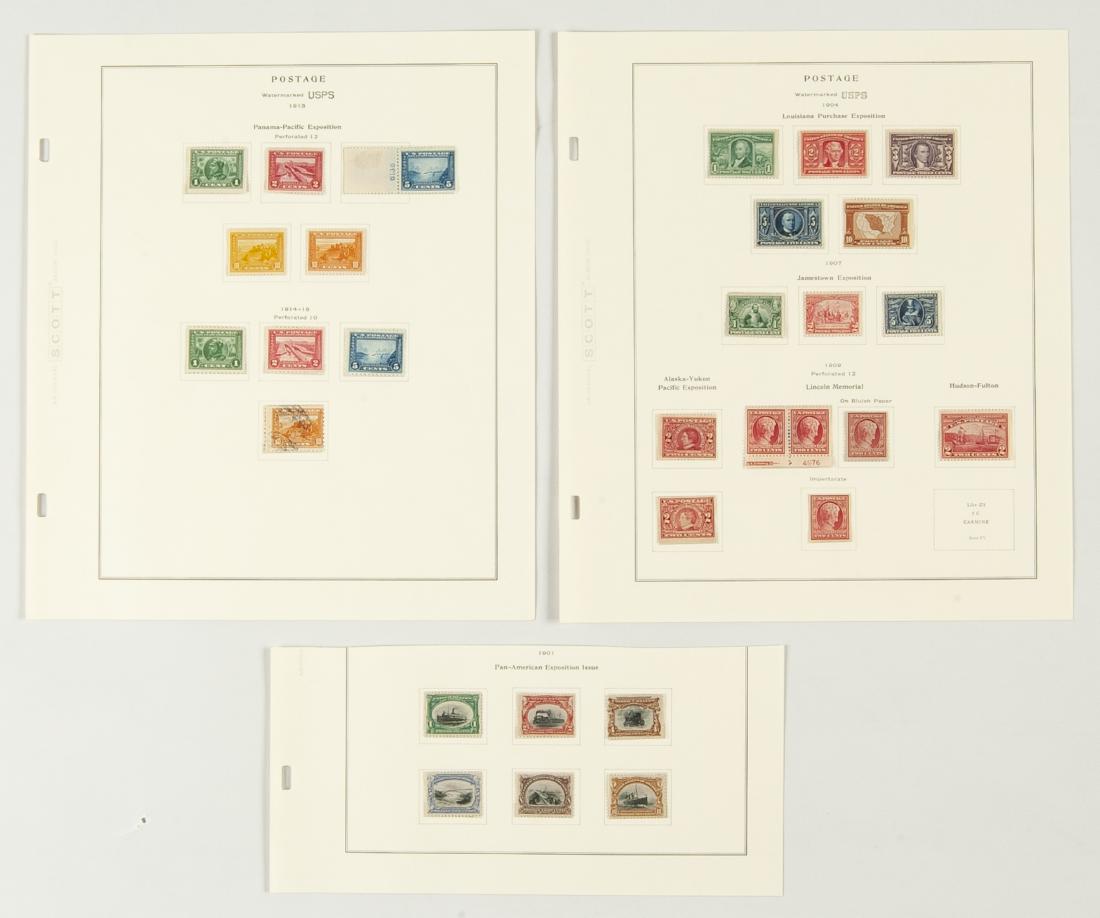 34 pcs U.S. Postage Exposition Issues 1901 1913 (1 of 4)
