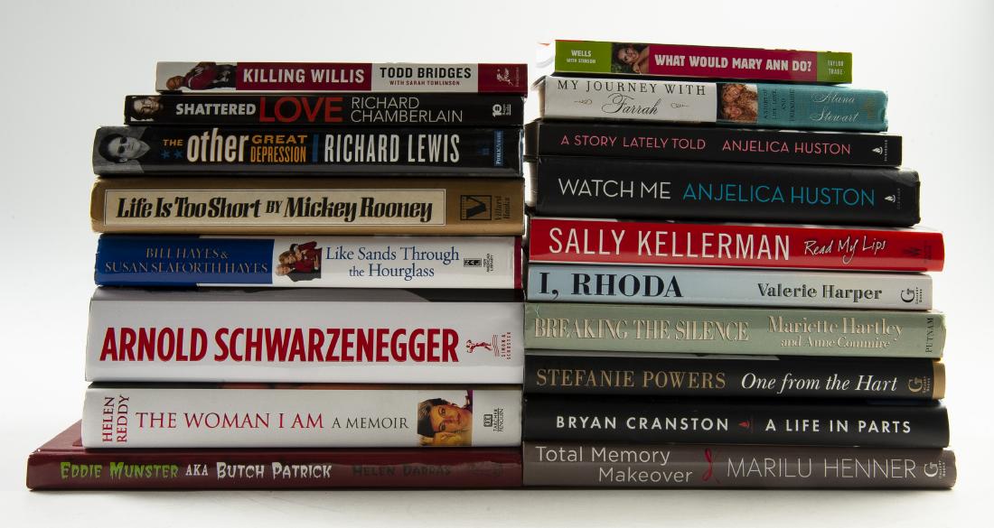 18 Biographical Books, All Signed (1 of 1)