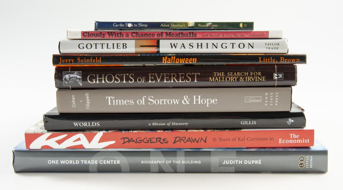 9 Signed Books (1 of 1)