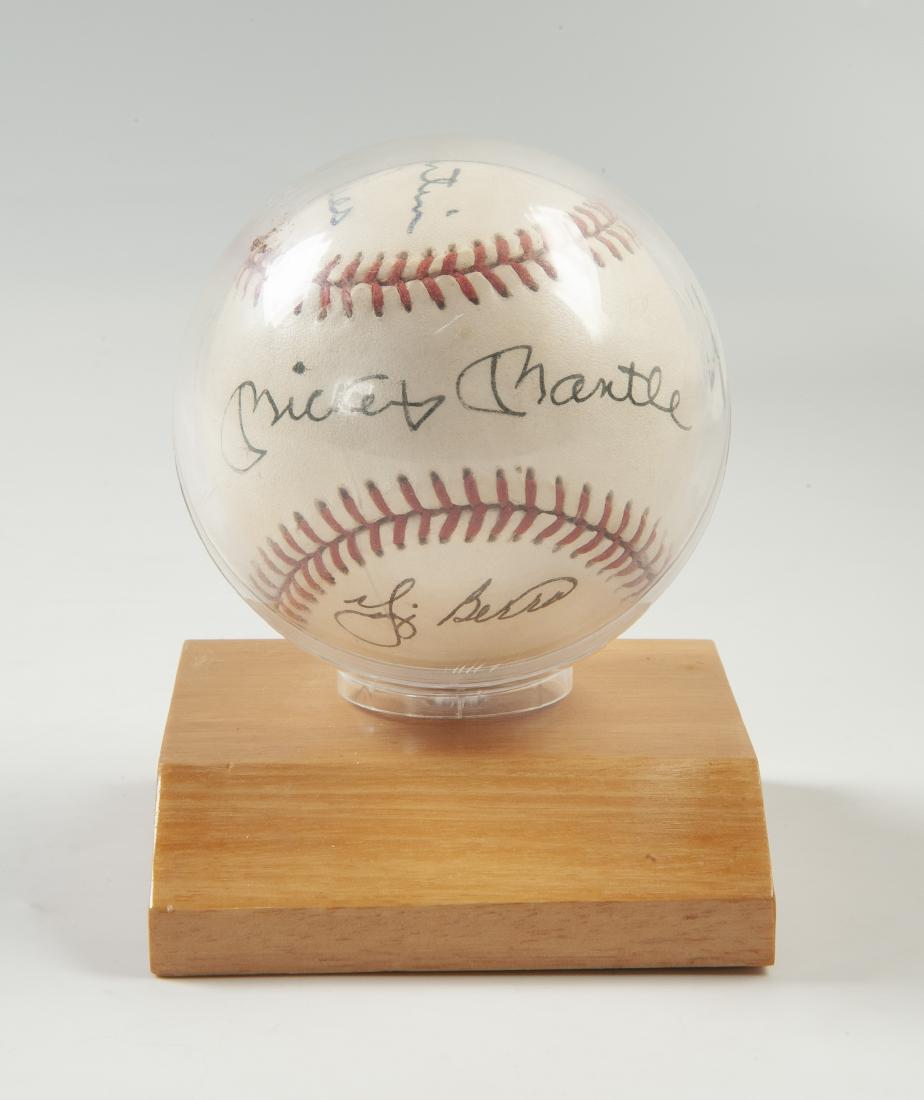 New York Yankees Signed Baseball (1 of 8)