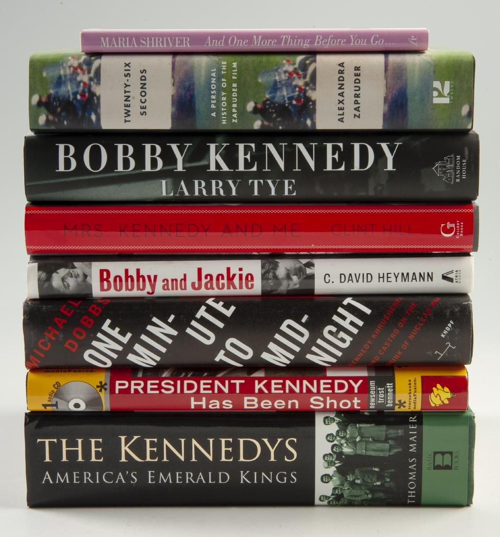 8 Books About Kennedy, All Signed (1 of 1)